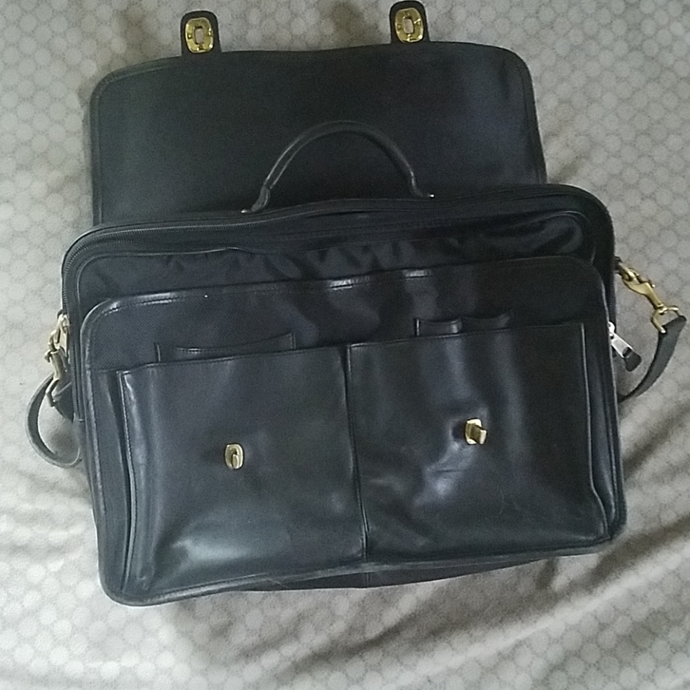 Coach laptop briefcase Black